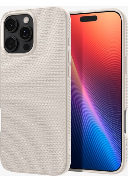 iPhone 16 Pro Max Kılıf Liquid Air Natural Titanium - ACS07991