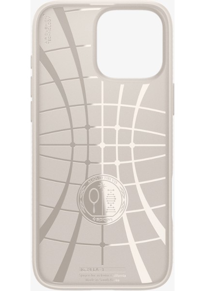 iPhone 16 Pro Max Kılıf Liquid Air Natural Titanium - ACS07991