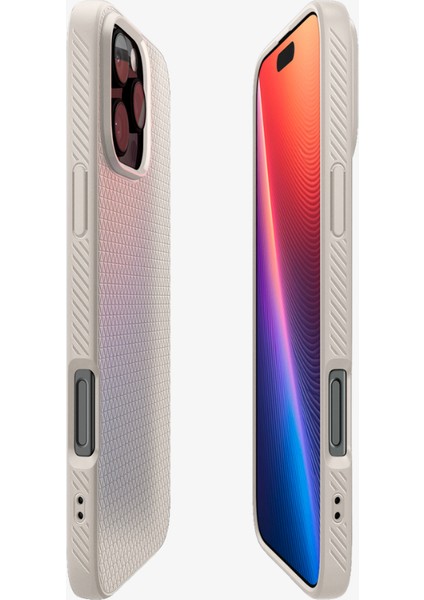 iPhone 16 Pro Max Kılıf Liquid Air Natural Titanium - ACS07991