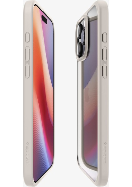 iPhone 16 Pro Max Kılıf Ultra Hybrid Natural Titanium - ACS08385