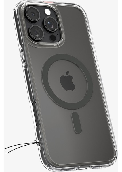iPhone 16 Pro Max Kılıf Ultra Hybrid MagFit MagSafe özellikli Graphite - ACS07999