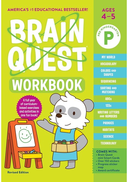 Brain Quest Wb Rev Pre-K Ages 4-5
