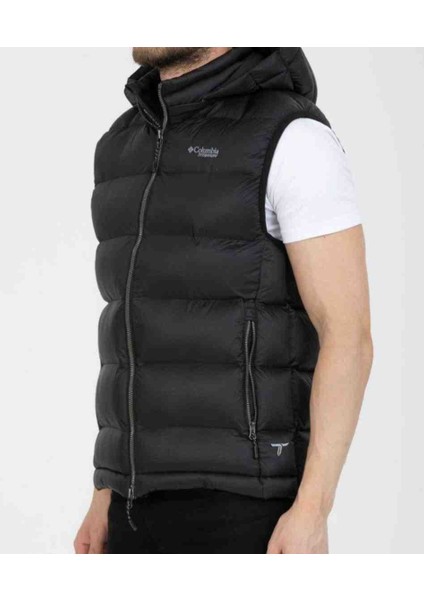 Titanıum Vst Alph Siyah Termal Kapşönlu SLİM Fit DAR KALIP Şişme Yelek fiyatları