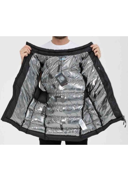 Titanıum Vst Alph Siyah Termal Kapşönlu SLİM Fit DAR KALIP Şişme Yelek modelleri