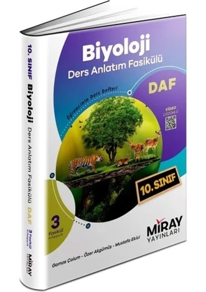 10. Sınıf Biyoloji DAF Ders Anlatım Fasikülleri