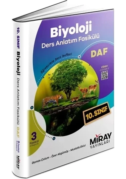 Miray Yayınları 10. Sınıf Biyoloji DAF Ders Anlatım Fasikülleri