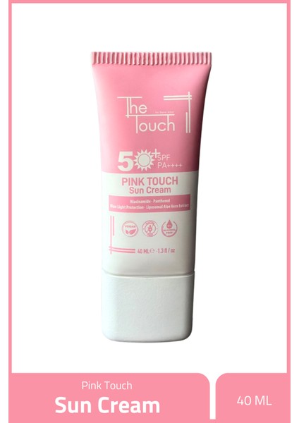 Pink Touch Sun Cream 50+ Spf 40 ml