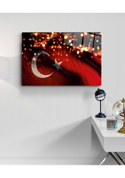 Teknoo- Türk Bayrağı Cam Tablo modelleri
