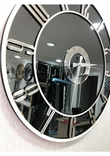 Gerçek Ayna Duvar Saati 40CM