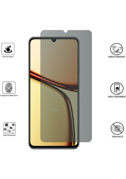 Realme C61 Ile Uyumlu Hayalet Ekran Koruyucu Şeffaf fiyatları