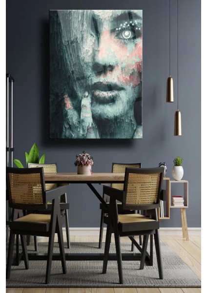 Teknoo- Insan Silueti Cam Tablo fırsatları