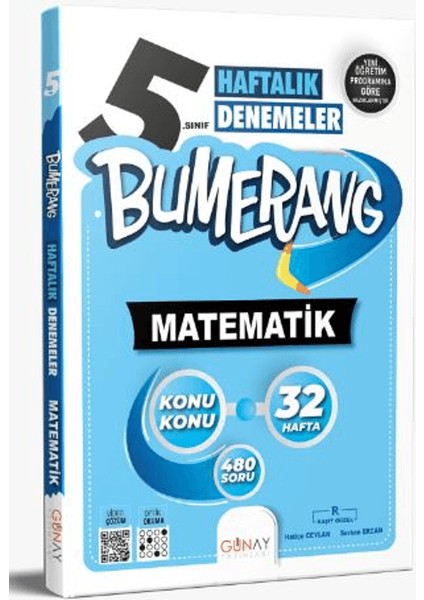 5. Sınıf Bumerang 32 Haftalık Matematik Denemeleri