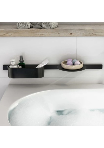 Wallstoris Duş Rafı Satin Siyah 27915670 fiyatları