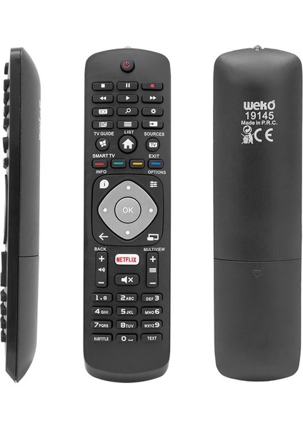 Phılıps Matcell Smart Tuşlu Netflıx LCD LED Uzaktan Tv Kumandası