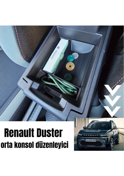 Topraks Shop Renault Duster Orta Konsol Düzenleyici (2024 Model)