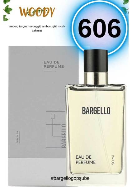 606 Woody Erkek Parfüm 50ML