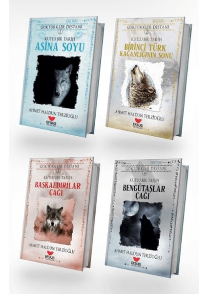 Göktürkler Destanı Seti - Ahmet Haldun Terzioğlu