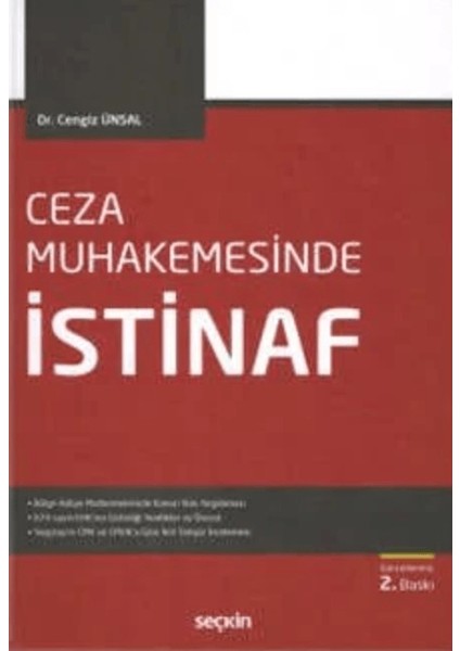 Ceza Muhakemesinde Istinaf