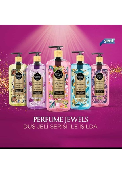 Duş Jeli 750 ml - Pure Love x 4 Adet