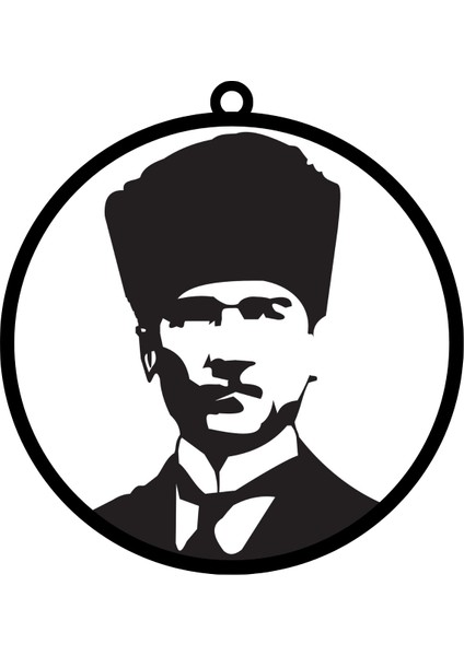 Metal Atatürk Araba Dikiz Ayna Süsü Oto Aksesuar fiyatları