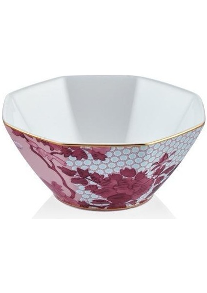 Tea Delight 15 cm Kase Blue Regency Damask 1 Adet