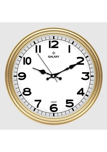 Modern sarı duvar saati 25x25 cm, şık ve fonksiyonel tasarım fiyatları
