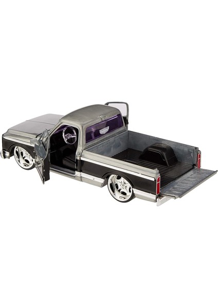 Toys 1972 Chevy Cheyenne Bigtime Kustoms 1:24 Ölçek Metal Döküm Model Araba indirimleri