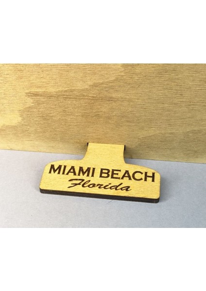 Ahşap Mdf Çok Katmanlı Miami Beach Dekoratif Tablo