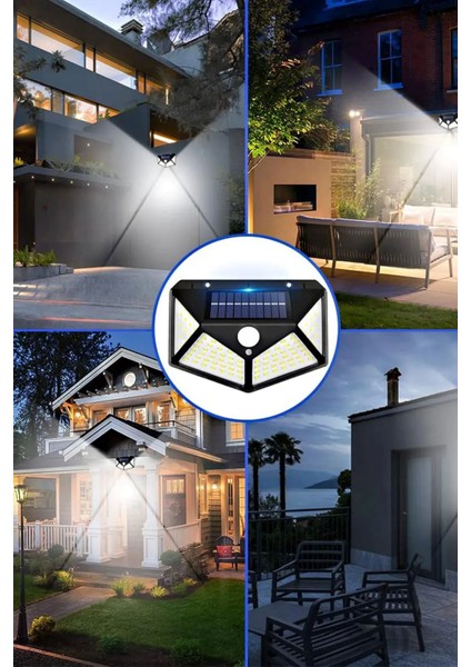 Solar Sensörlü Lamba Bahçe Garaj Otopark Apartman Giriş Aydınlatma Aplik Ledli Duvar Aydınlatma fırsatları