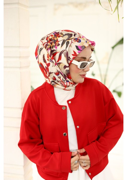 Twill Ipek Eşarp 11430-13