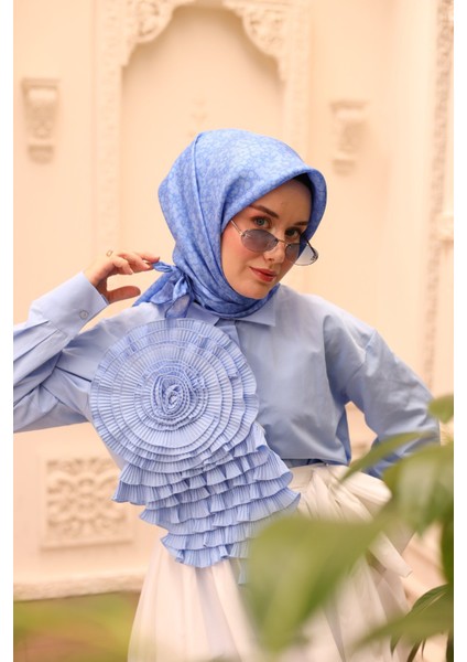 Twill Ipek Eşarp 11435-35