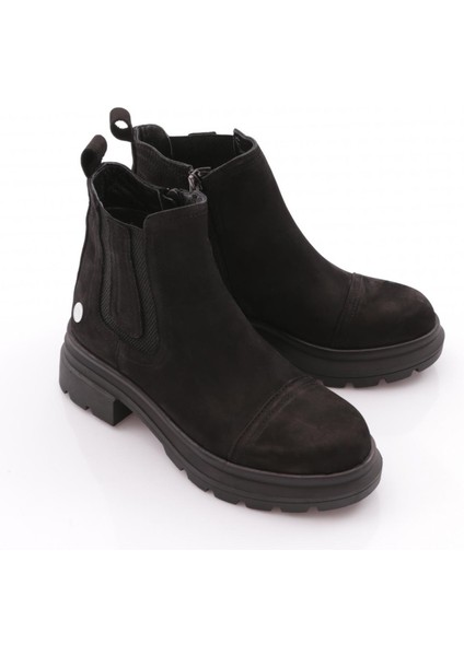 D24KB-1545-B Kadın Deri Klasik Bot fiyatları