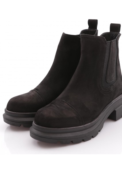D24KB-1545-B Kadın Deri Klasik Bot fırsatları