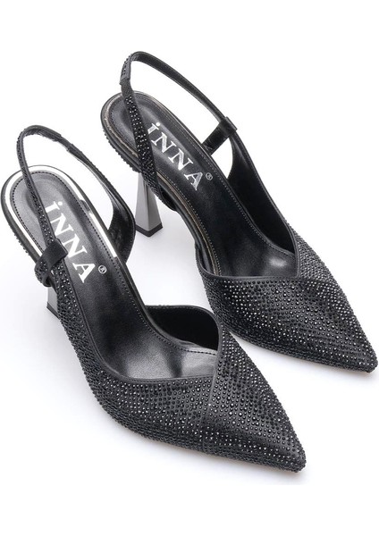 Sundes Inna Kadın Abiye Taşlı Topuklu Ayakkabı fırsatları