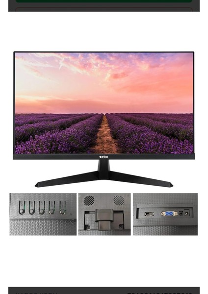 Ateşin Online AT351N ROBOTRENDTR-19WS LED Monitör 19 Inç 12V VGA HDMI Dahili Hoparlör