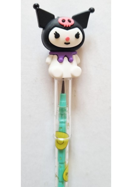 4 Adet 4 Renk Kuromi Emoji Karakterleri Geçmeli Dmnc Yumurtlayan Kurşun Kalem fiyatları