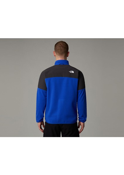 M Glacier Heavyweight Full Zip Erkek Günlük Polar Ceket NF0A89JGJL11 Mavi fırsatları
