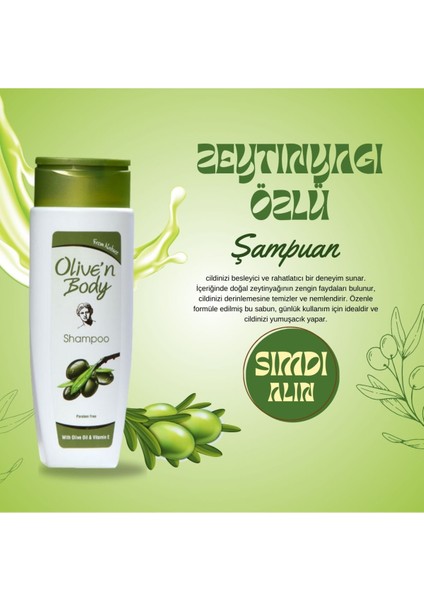 Olıve'n Body Şampuan 400 ml