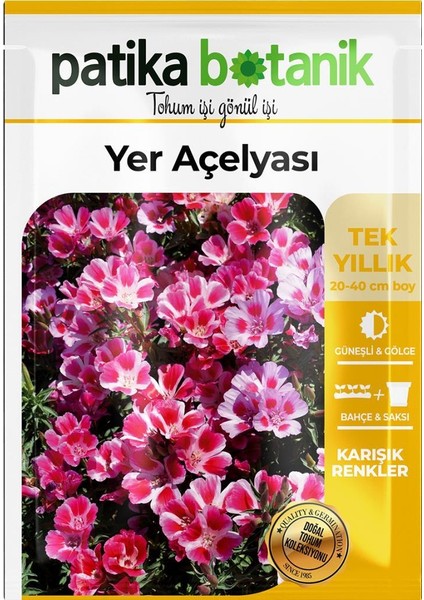 50 Adet Yer Açelyası (Godetia) Çiçek Tohumu fiyatları