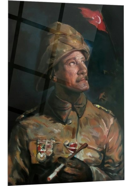 Teknoo- Atatürk Cam Tablo,duvar Dekarasyonu,ev Dekorasyon,duvar Tablosu,ev Hediyesi modelleri