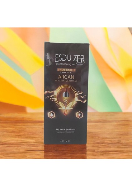 Esdu Zer Saç Bakım Şampuanı Argan Keratin Sarımsak