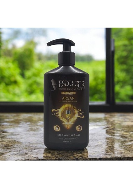 Esdu Zer Saç Bakım Şampuanı Argan Keratin Sarımsak