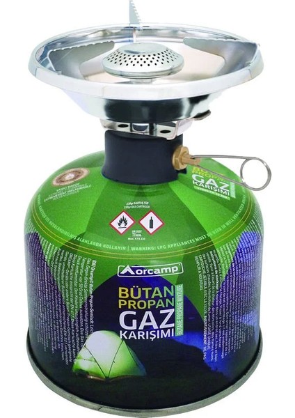Siboplu Rüzgarlıklı Kamp Ocak 230 Gram Tüplü Set (K193-230) modelleri