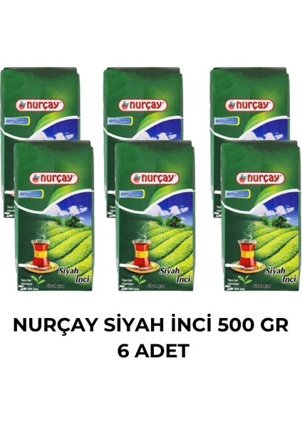 Siyah Inci 500 gr - 6 Adet