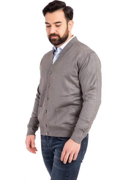 Erkek Orta Yaş ve Üzeri İnce Yün Akrilik Triko Örgü Düğmeli Baba Hırka 5100 fiyatları