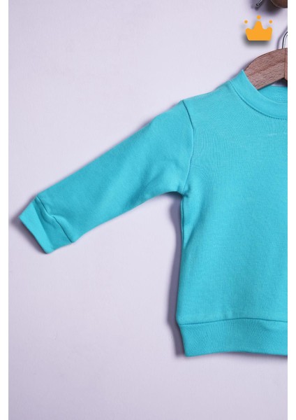 Begi %100 Pamuk Düğmeli Sweat Pantolon Takım 23631 modelleri