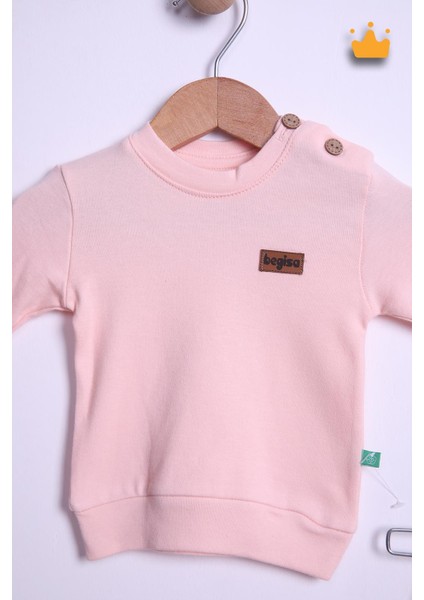 Begi %100 Pamuk Düğmeli Sweat Pantolon Takım 23631 fiyatları