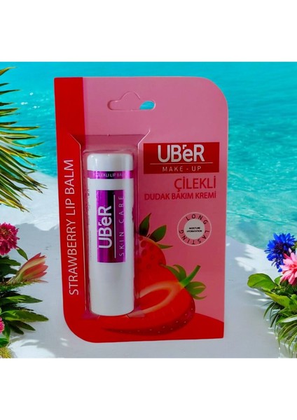 Ubér Dudak Nemlendirici Lip Çilekli 4 Adet