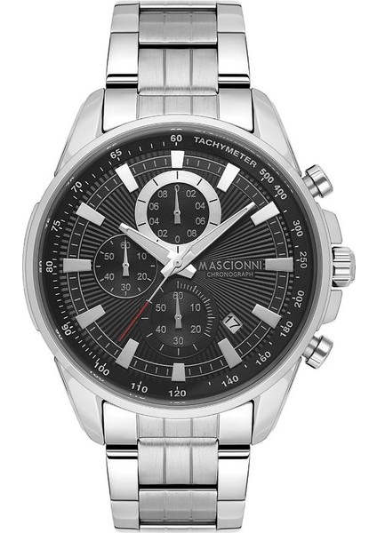 M.1.2190.01 Fonksiyonlar Aktif Chronograph Metal Erkek Kol Saati