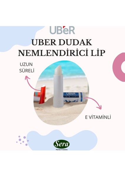 Ubér Dudak Nemlendiricici Lip Vit-E 4 Adet